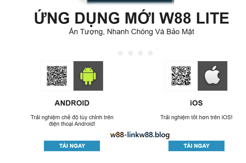 Chọn file cài đặt ứng dụng W88